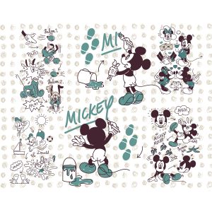 DX7-026 Фототапет Mickey and Friends