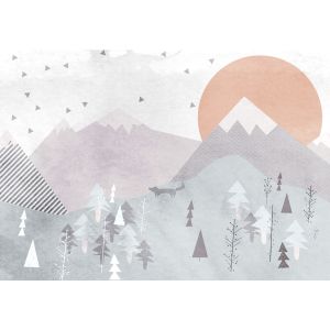 IAX8-0048 Photomural Into Wonderland