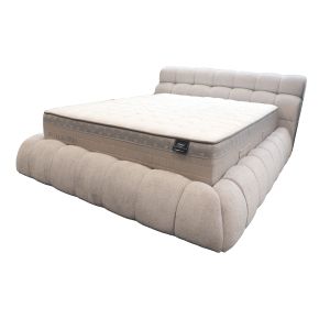 Bed Set With Mattress Mika Iconia L.Grey 6191