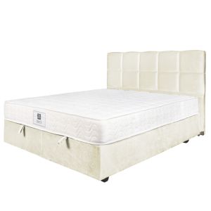 Bed Set With Mattress Mika Inci Ecru Sb37