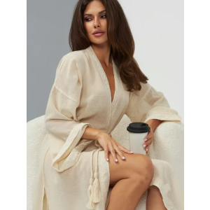 Летен халат Mika Lace Trim