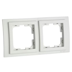 Larissa Двойна Рамка Бял