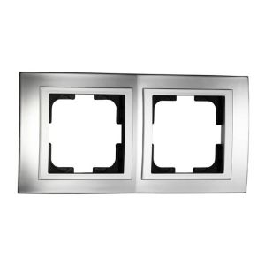 Chrome Двойна Рамка Хром