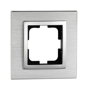 Mono Style Aluminium Единична Рамка Сребро