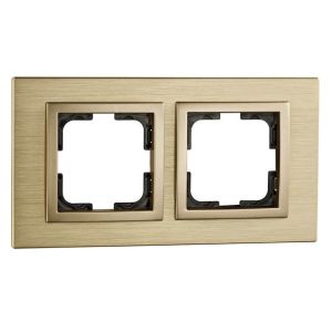 Mono Style Aluminium Двойна Рамка Титан