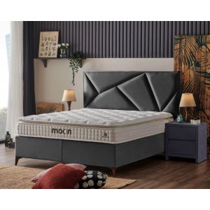 Bed Set With Mattress Mika Moon D.Grey Sb06