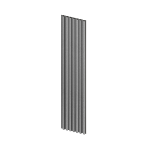 Wall Panel MPC Brushed Steel S