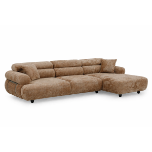 Right Corner Sofa Mika Nevada 317 Velvet Sand
