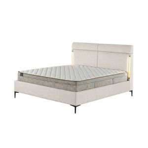 Bed Set With Mattress Palais Ecru 6385