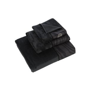 Towel Roberto Cavalli Macro Zebrage 925.Grey