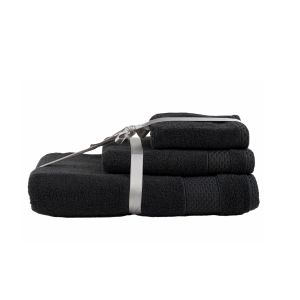 Towel set LISSET Black