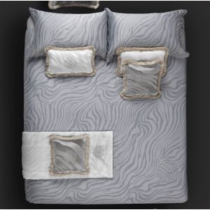 Спален комплект Roberto Cavalli Macro Zebrage.002 Grey