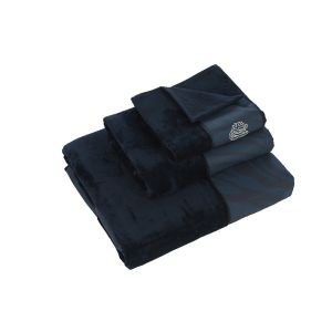 Towel Roberto Cavalli Macro Zebrage 111.Dark Blue
