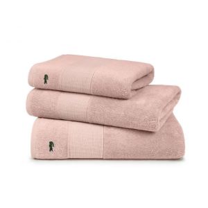 Кърпа Lacoste L Le Croco.Rose Pale