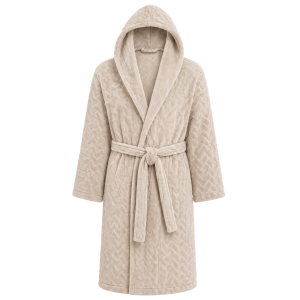 Bathrobe Mika Zig Zag Sand 1015